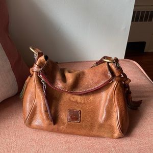 Dooney and Bourke brown leather handbag